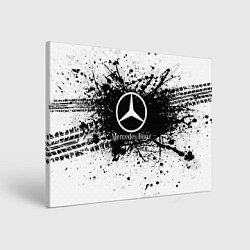 Картина прямоугольная Mercedes-Benz: Black Spray