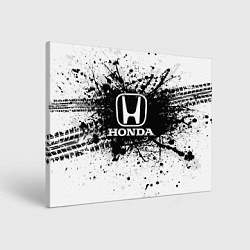 Картина прямоугольная Honda: Black Spray