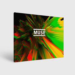 Холст прямоугольный Muse: Colour Abstract, цвет: 3D-принт