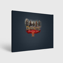 Холст прямоугольный Divinity: Original Sin, цвет: 3D-принт