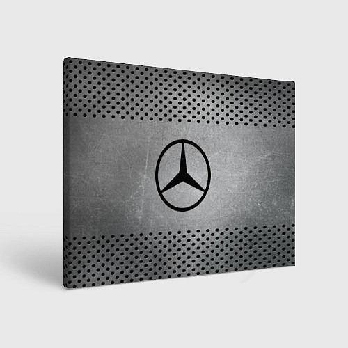 Картина прямоугольная Mercedes-Benz: Hardened Steel / 3D-принт – фото 1