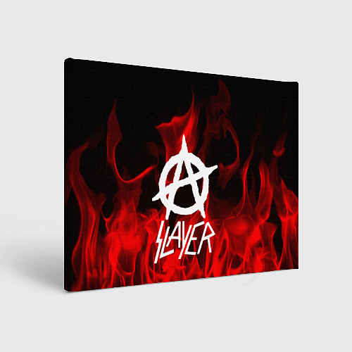 Картина прямоугольная Slayer Flame / 3D-принт – фото 1