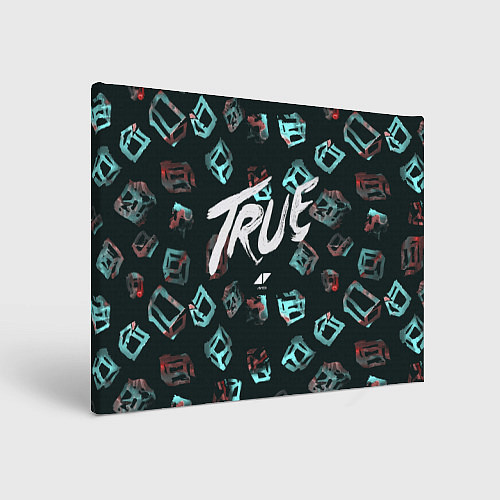 Картина прямоугольная Avicii: True / 3D-принт – фото 1