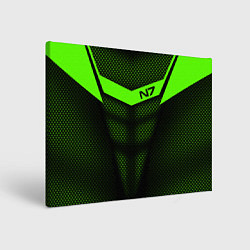 Холст прямоугольный N7: Green Armor, цвет: 3D-принт