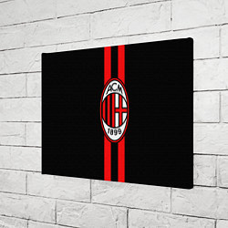 Холст прямоугольный AC Milan 1899, цвет: 3D-принт — фото 2