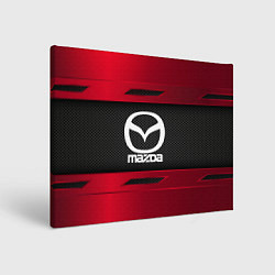 Холст прямоугольный Mazda Sport, цвет: 3D-принт
