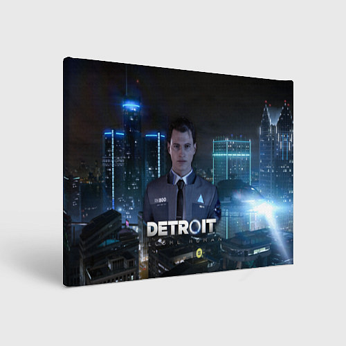 Картина прямоугольная Detroit: Connor / 3D-принт – фото 1