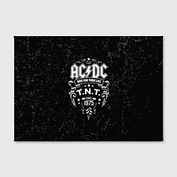 Холст прямоугольный AC/DC: Run For Your Life, цвет: 3D-принт — фото 2