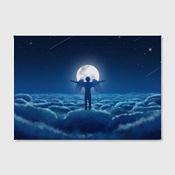 Холст прямоугольный XXXTentacion: Moon Angel, цвет: 3D-принт — фото 2