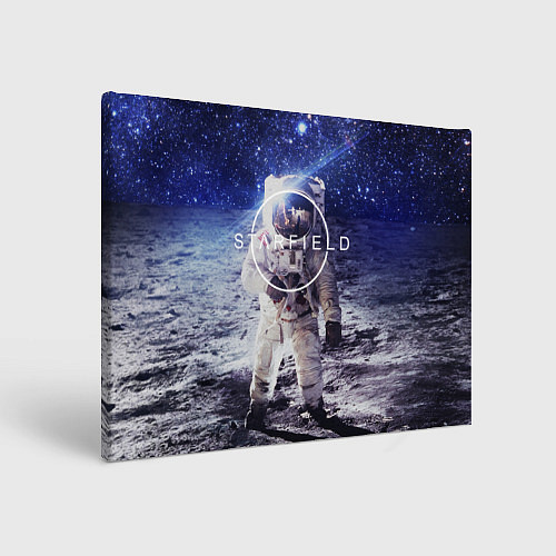 Картина прямоугольная Starfield / 3D-принт – фото 1