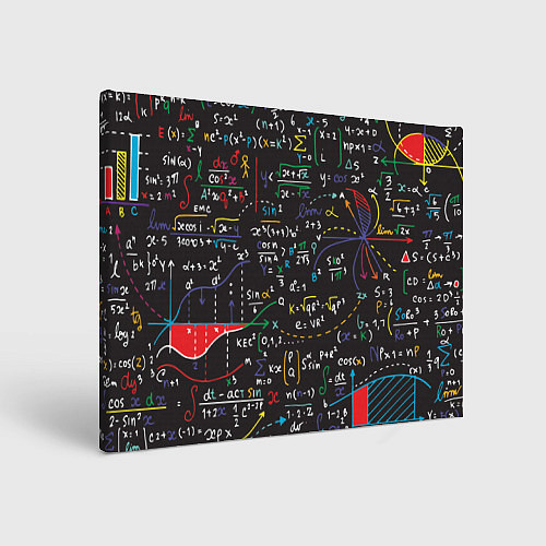Картина прямоугольная Math / 3D-принт – фото 1