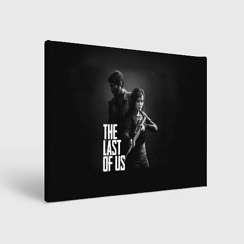 Картина прямоугольная The Last of Us: Black Style / 3D-принт – фото 1