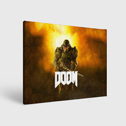 Картина прямоугольная DOOM: Soldier