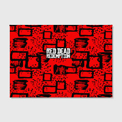 Холст прямоугольный Red Dead Redemption 2, цвет: 3D-принт — фото 2