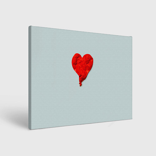 Картина прямоугольная Kanye West: Heartbreak / 3D-принт – фото 1