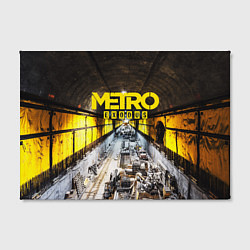 Холст прямоугольный METRO EXODUS EXCLUSIVE, цвет: 3D-принт — фото 2