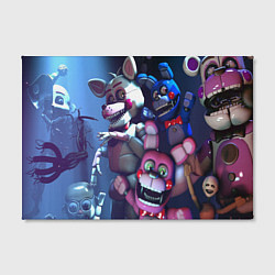 Холст прямоугольный Five Nights at Freddys, цвет: 3D-принт — фото 2