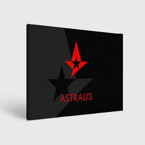 Картина прямоугольная Astralis: Black Style / 3D-принт – фото 1