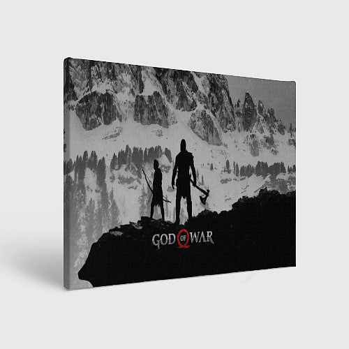 Картина прямоугольная God of War: Grey Day / 3D-принт – фото 1