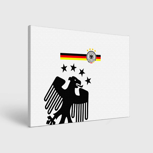Картина прямоугольная Сборная Германии / 3D-принт – фото 1