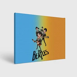 Холст прямоугольный The Beatles - world legend, цвет: 3D-принт