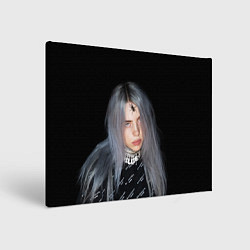 Холст прямоугольный BILLIE EILISH с Пауком, цвет: 3D-принт