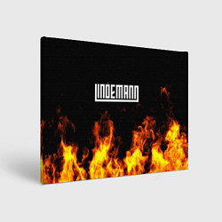 Картина прямоугольная LINDEMANN: Flame