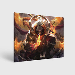 Холст прямоугольный League Of Legends Джакс, цвет: 3D-принт