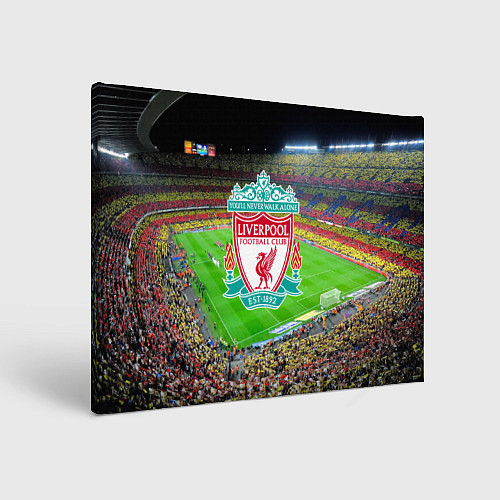 Картина прямоугольная FC Liverpool / 3D-принт – фото 1