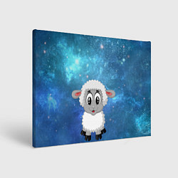 Картина прямоугольная Овечка