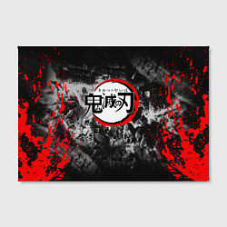 Холст прямоугольный KIMETSU NO YAIBA, цвет: 3D-принт — фото 2