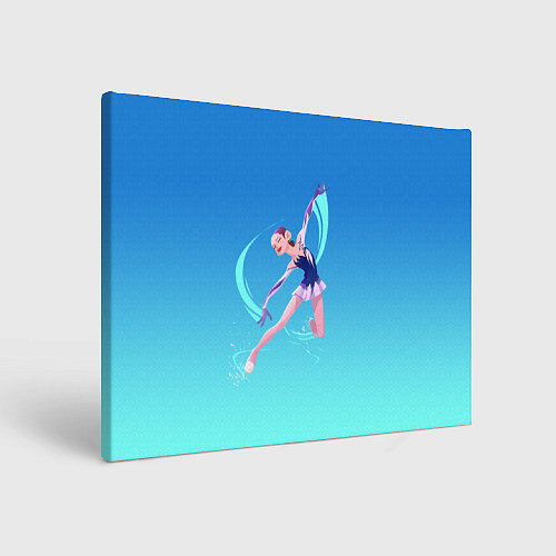 Картина прямоугольная Фигурное катание / 3D-принт – фото 1