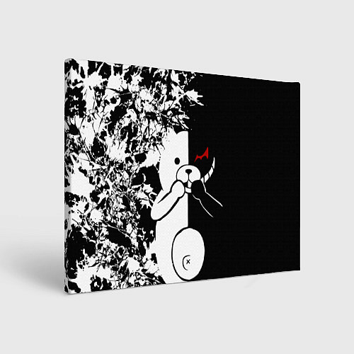 Картина прямоугольная Monokuma / 3D-принт – фото 1