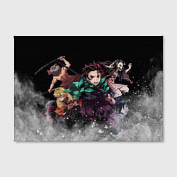 Холст прямоугольный KIMETSU NO YAIBA, цвет: 3D-принт — фото 2