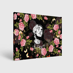 Картина прямоугольная LIL PEEP ROSES