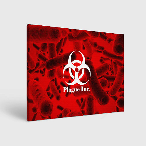 Картина прямоугольная PLAGUE INC / 3D-принт – фото 1