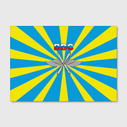 Холст прямоугольный Флаг ВВС, цвет: 3D-принт — фото 2