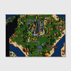 Холст прямоугольный Heroes of Might and Magic, цвет: 3D-принт — фото 2