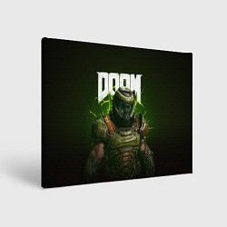 Холст прямоугольный Doom Eternal, цвет: 3D-принт