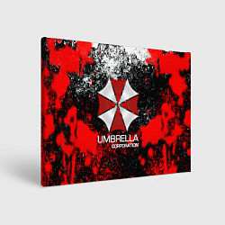 Холст прямоугольный UMBRELLA CORP, цвет: 3D-принт