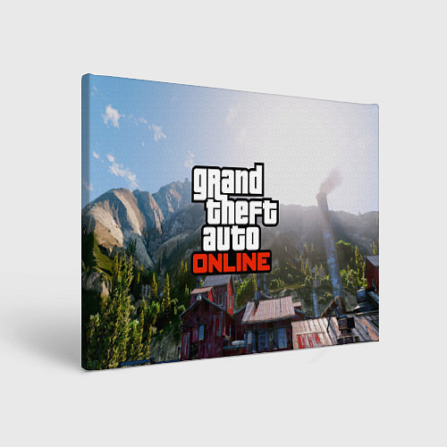 Картина прямоугольная GTA Online / 3D-принт – фото 1