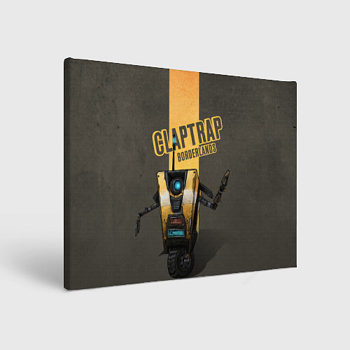 Картина прямоугольная Claptrap / 3D-принт – фото 1