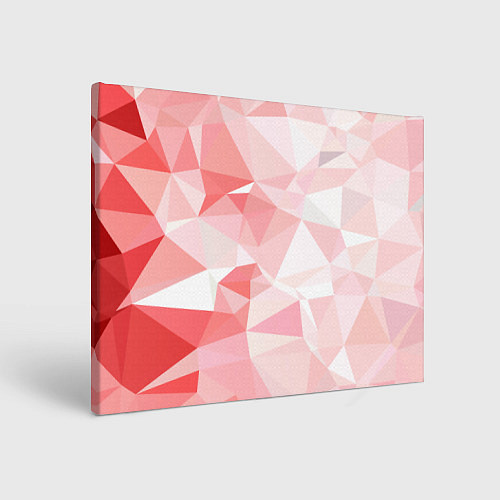 Картина прямоугольная Pink abstraction / 3D-принт – фото 1