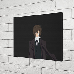 Холст прямоугольный Osamu Dazai, цвет: 3D-принт — фото 2