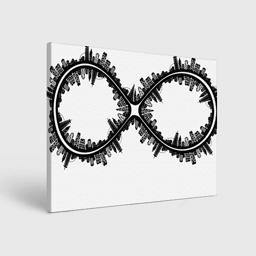 Картина прямоугольная Бесконечность! / 3D-принт – фото 1