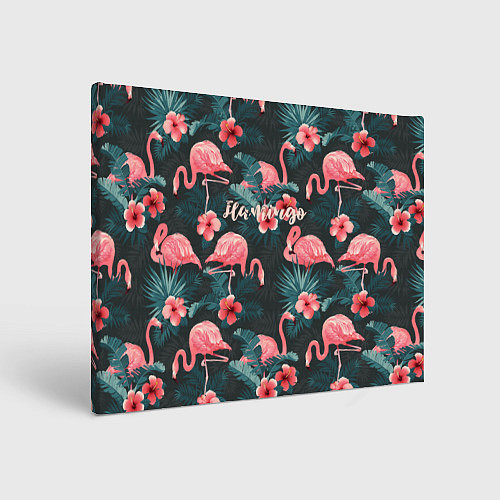 Картина прямоугольная Flamingo / 3D-принт – фото 1