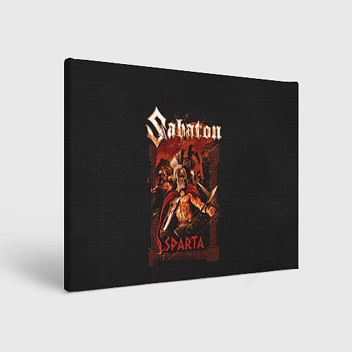 Картина прямоугольная Sabaton - Sparta / 3D-принт – фото 1