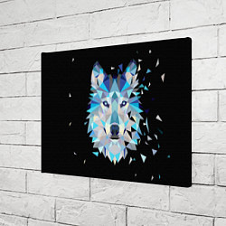 Холст прямоугольный Волк, цвет: 3D-принт — фото 2