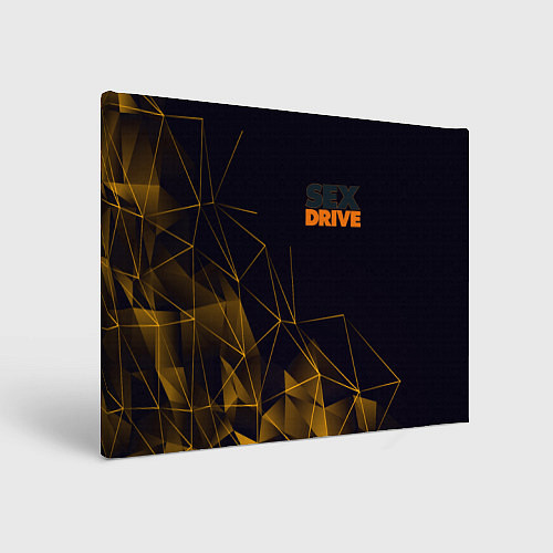 Картина прямоугольная SEX DRIVE / 3D-принт – фото 1