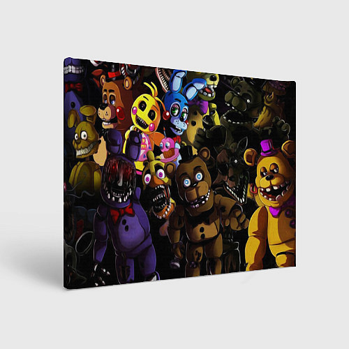 Картина прямоугольная Five Nights At Freddy's / 3D-принт – фото 1